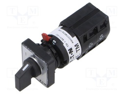 Switch: step cam switch; Stabl.pos: 3; 10A; 1-0-2; for building in