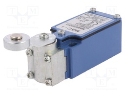 Limit switch; lever R 35,5mm, metallic roller 18mm; NO + NC