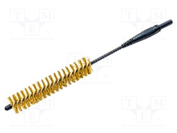 Probe: brush; black,yellow