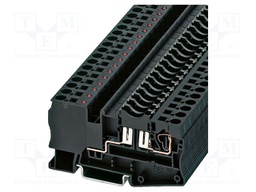 Splice terminal: rail; 0.08÷4mm2; spring clamp; Width: 6.2mm; TS35