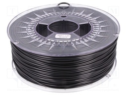 Filament: ABS+; 2.85mm; black; 230÷240°C; 1kg; ±0,05mm
