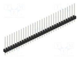 Connector: pin strips; pin header; male; PIN: 31; 2.54mm; THT; 1x31