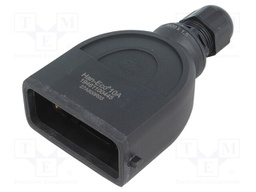 Enclosure: for rectangular connectors; Han Eco A; size 10A; M20