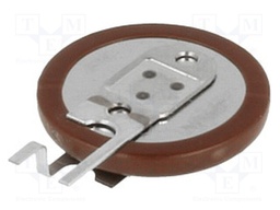 Re-battery: Li; VL1220; 3V; 7mAh; Leads: 2pin; Ø12.6x2.65mm