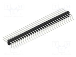 Connector: pin strips; pin header; male; PIN: 60; 2.54mm; SMT,THT