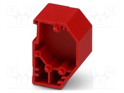Separating plate; L: 24.4mm; W: 12.2mm; H: 18.3mm; Body: red