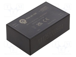 Converter: AC/DC; 60W; 85÷305VAC; Usup: 100÷430VDC; Uout: 12VDC