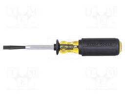 Screwdriver: standard; slot; SL 1/4"; Blade length: 102mm