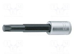Socket; Bit: XZN; Size: XZN M6; 3/8"; 94mm; Chrom-vanadium steel