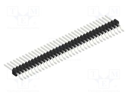 Connector: pin strips; pin header; male; PIN: 34; 1.27mm; SMT; 1x34