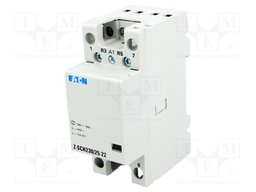 Contactor: 4-pole installation; NC x2 + NO x2; 230VAC; 25A; DIN