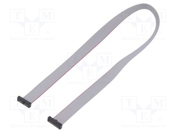 Ribbon cable with IDC connectors; Tape ph: 0.64mm; 457.2mm