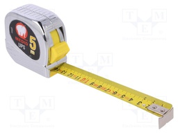 Measuring tape; L: 5m; Width: 25mm