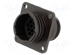 Socket; male; PIN: 16; w/o contacts; CPC Series 1; Case: size 17