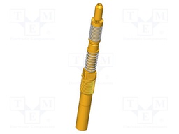 Test needle; Operational spring compression: 1mm; 2A; Ø: 0.51mm