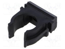 Bracket; polyetylene; -15÷80°C; black; Size: 16
