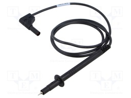 Test lead; 16A; probe tip,angular banana plug 4mm; Urated: 1kV