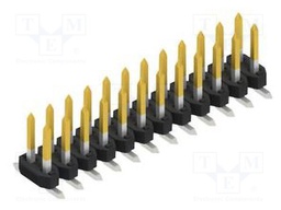 Connector: pin strips; pin header; male; PIN: 24; 2mm; SMT; 2x12