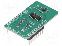 Click board; Hall sensor; I2C,SPI; LIS2MDL; mikroBUS connector