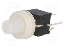 Switch: keypad; Pos: 2; DPDT; 0.1A/30VDC; colourless; Illumin: LED