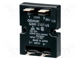 Relay: solid state; Ucntrl: 12VDC; 20A; 100÷240VAC; G3NE; 1-phase