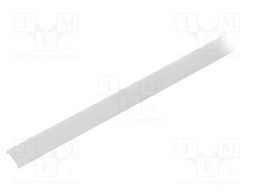 Cover for LED profiles; white; 1m; KA-T-11; push-in