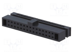 Plug; IDC; female; PIN: 30; IDC; for ribbon cable; 0.635mm