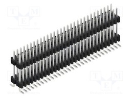 Connector: pin strips; pin header; male; PIN: 60; 1.27mm; SMT; 2x30
