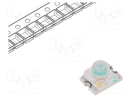 LED; SMD; 1209; blue; 500÷900mcd; 3.2x2.4x2.4mm; 20°; 3.3÷4V; 20mA