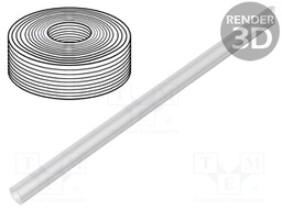 Pneumatic tubing; TPE-U; natural; 28mm; -0.95÷10bar