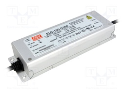 Power supply: switched-mode; LED; 100W; 100÷200VDC; 500mA; IP67