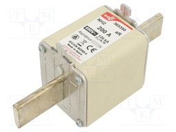 Fuse: fuse; aR; 200A; 690VAC; 550VDC; silver; NH2