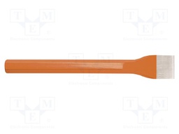 Cold chise; L: 300mm; Chrom-vanadium steel; Tipwidth: 16mm