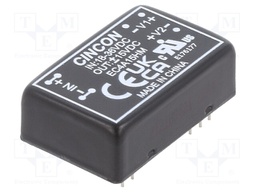 Converter: DC/DC; 5/6W; Uin: 18÷36V; Uout: 15VDC; Uout2: -15VDC; THT