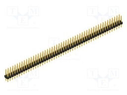 Connector: pin strips; pin header; male; PIN: 100; 2mm; THT; 2x50