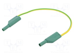 Test lead; 32A; banana plug with axial socket 4mm,both sides