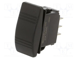 ROCKER; DPDT; Pos: 3; ON-OFF-ON; 21A/14VDC; 50mΩ; -25÷85°C; SRD2