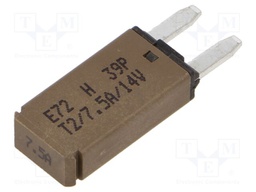 Fuse: fuse; 7.5A; 14VDC; automotive
