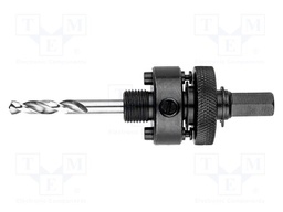 Hole saw adapter; Size: >30mm