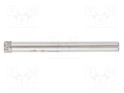 Drill bit; Ø: 6mm; for stoneware; Drill Bit: diamond