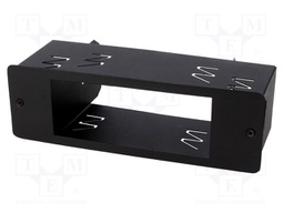 Mounting half frame for CB radio; Cobra; with center hole