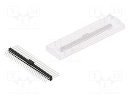 Connector: pin strips; pin header; male; PIN: 56; 2.54mm; SMT; 2x28