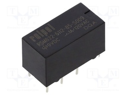 Relay: electromagnetic; DPDT; Ucoil: 9VDC; Icontacts max: 2A; PCB