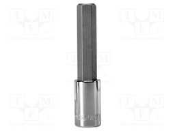 Socket; hex key,socket spanner; HEX 17mm; 1/2"; bit socket