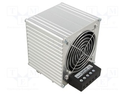 Heater; heating,with fan; 1500; 400W; 230VAC; IP20; 45÷54m3/h