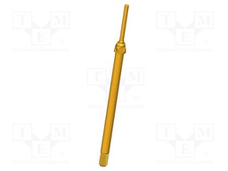 Test needle; Operational spring compression: 4mm; 8A; Ø: 0.8mm