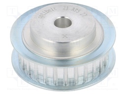 Belt pulley; AT5; W: 10mm; whell width: 21mm; Ø: 41.8mm; aluminium