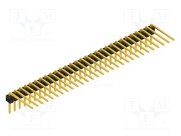 Connector: pin strips; pin header; male; PIN: 29; 2.54mm; THT; 1x29