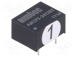 Converter: DC/DC; 1W; Uin: 21.6÷26.4V; 12VDC; Iout: 83mA; DIP8; 1.8g