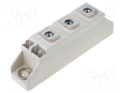 Module: thyristor; double series; 1.6kV; 70A; A46; SEMIPACK1; screw